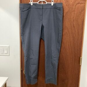 LOFT Marisa Women’s Size 14 Blue Gray Dress Pants